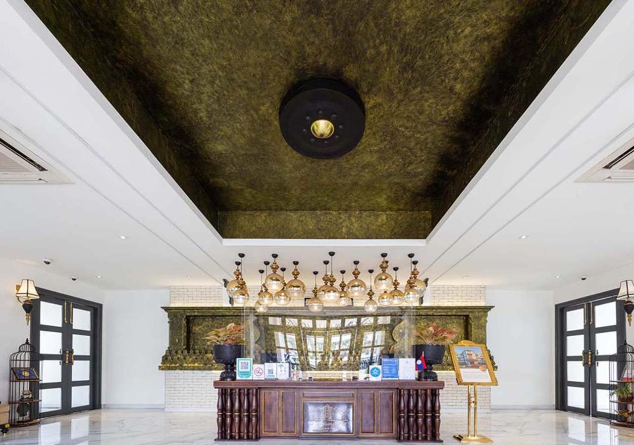 Le Thatluang D'Or Boutique Hotel Vientiane Buitenkant foto