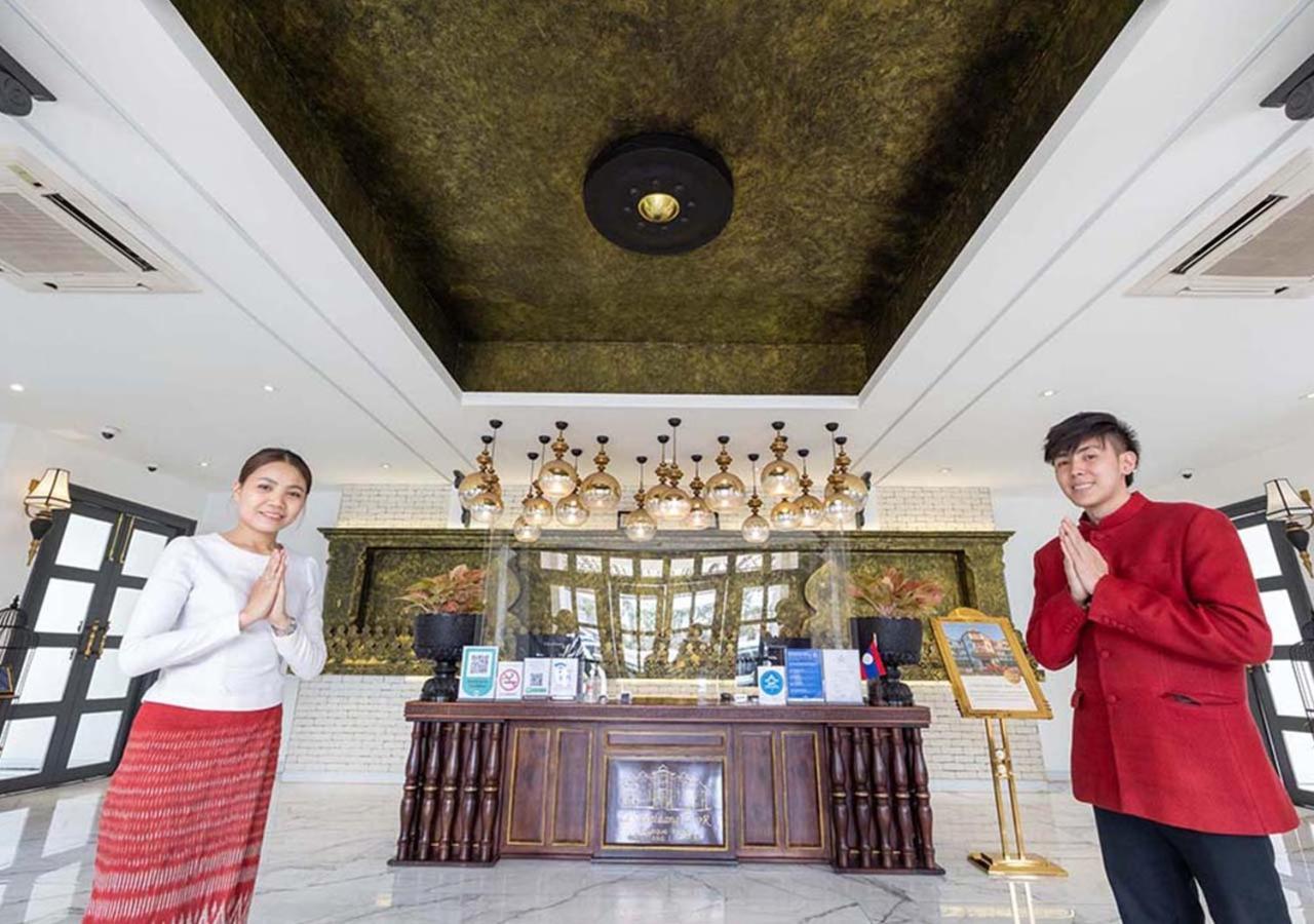 Le Thatluang D'Or Boutique Hotel Vientiane Buitenkant foto